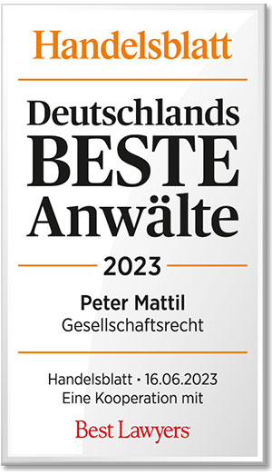 Handelsblatt, Beste Anwälte Auszeichnung, 2023