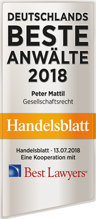 Handelsblatt, Beste Anwälte Deutschlands, 2018